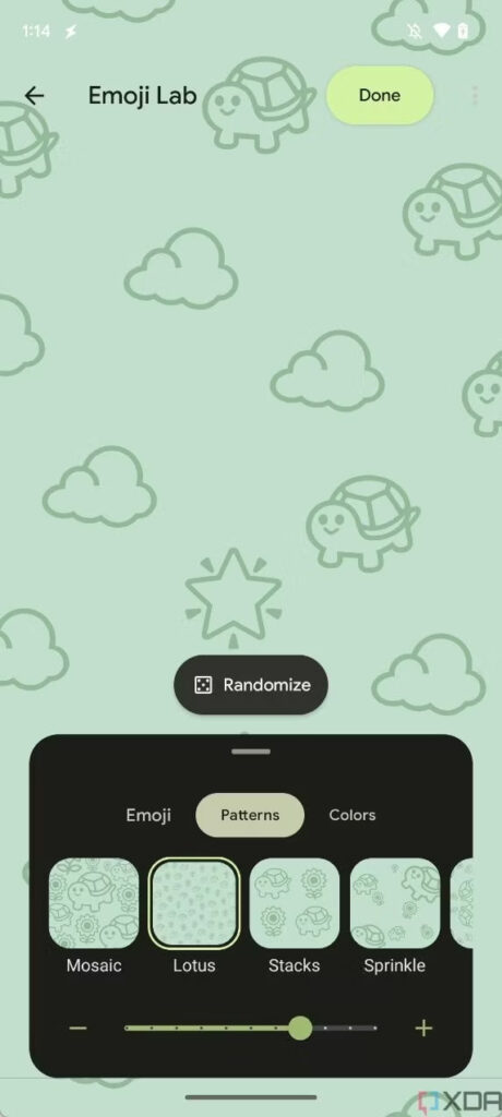 Android 14 Emoji Wallpaper