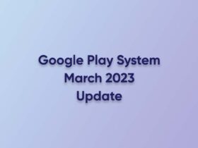 Google Play System March 2023