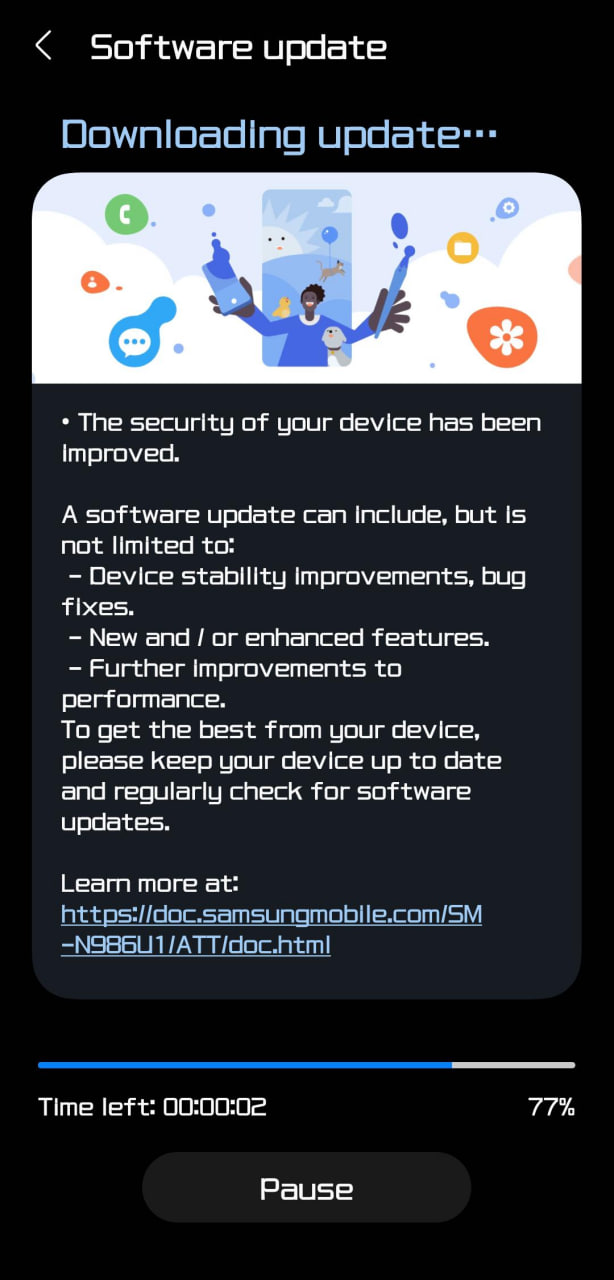 Samsung Note 20 March 2023 update