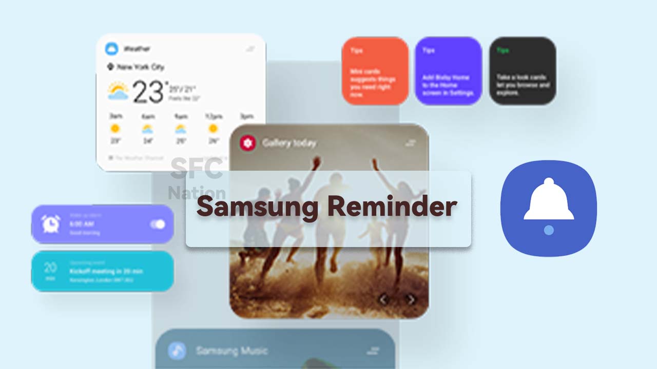 Samsung Reminder March 2023 update