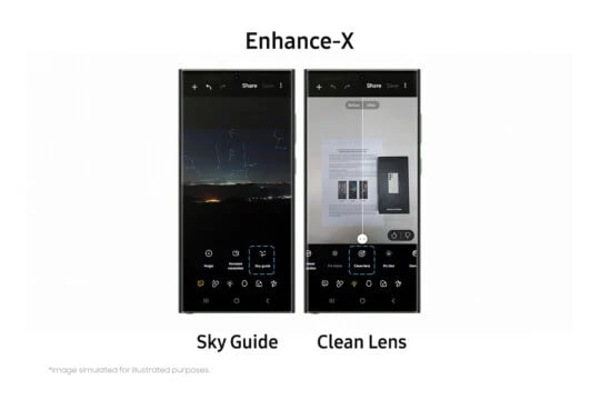 Galaxy Enhance-X App A series devices