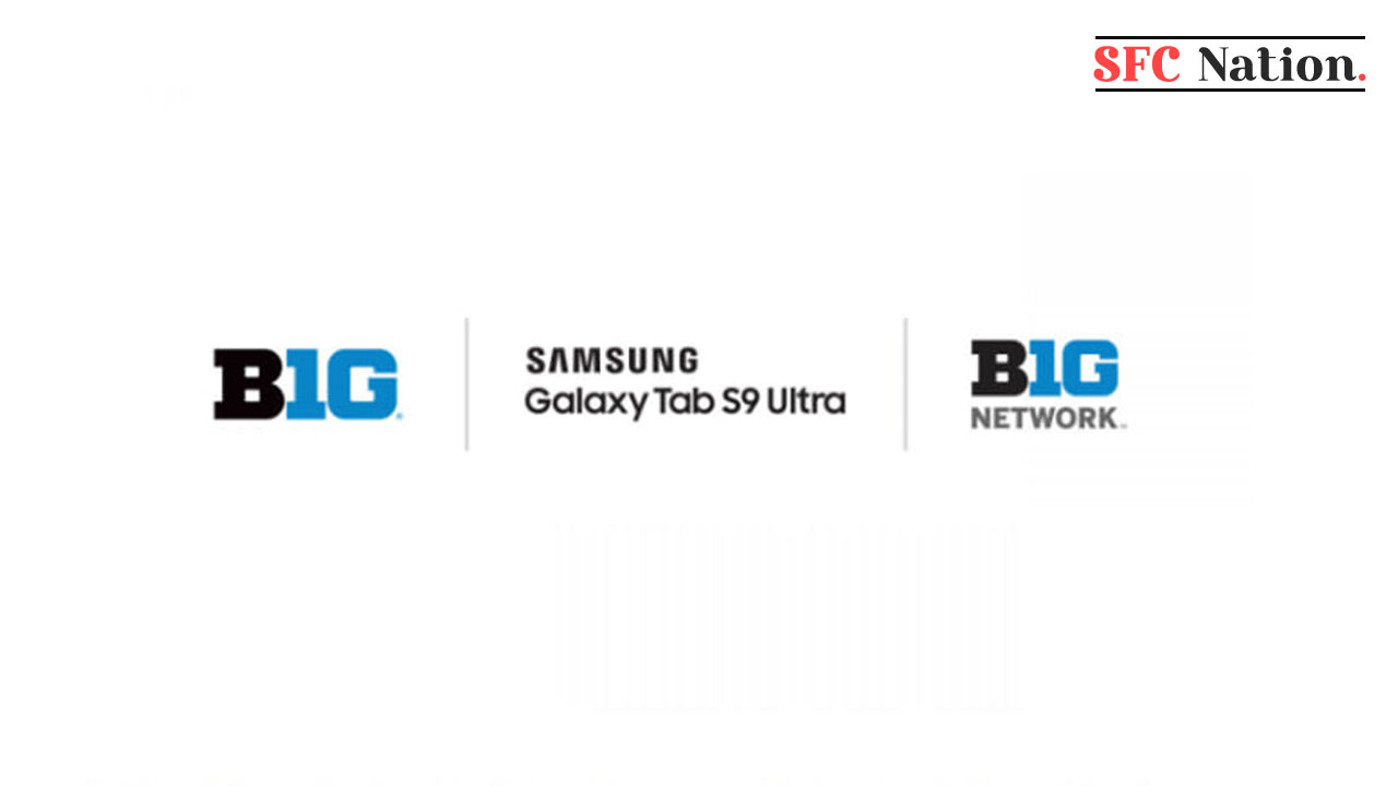 Samsung Galaxy Tab S9 Ultra Big Ten Conference