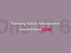 Samsung One UI 6 Beta smartphones