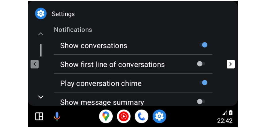 Android Auto Google Assistant messages