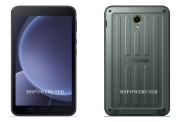Samsung Galaxy Tab Active 5 design renders