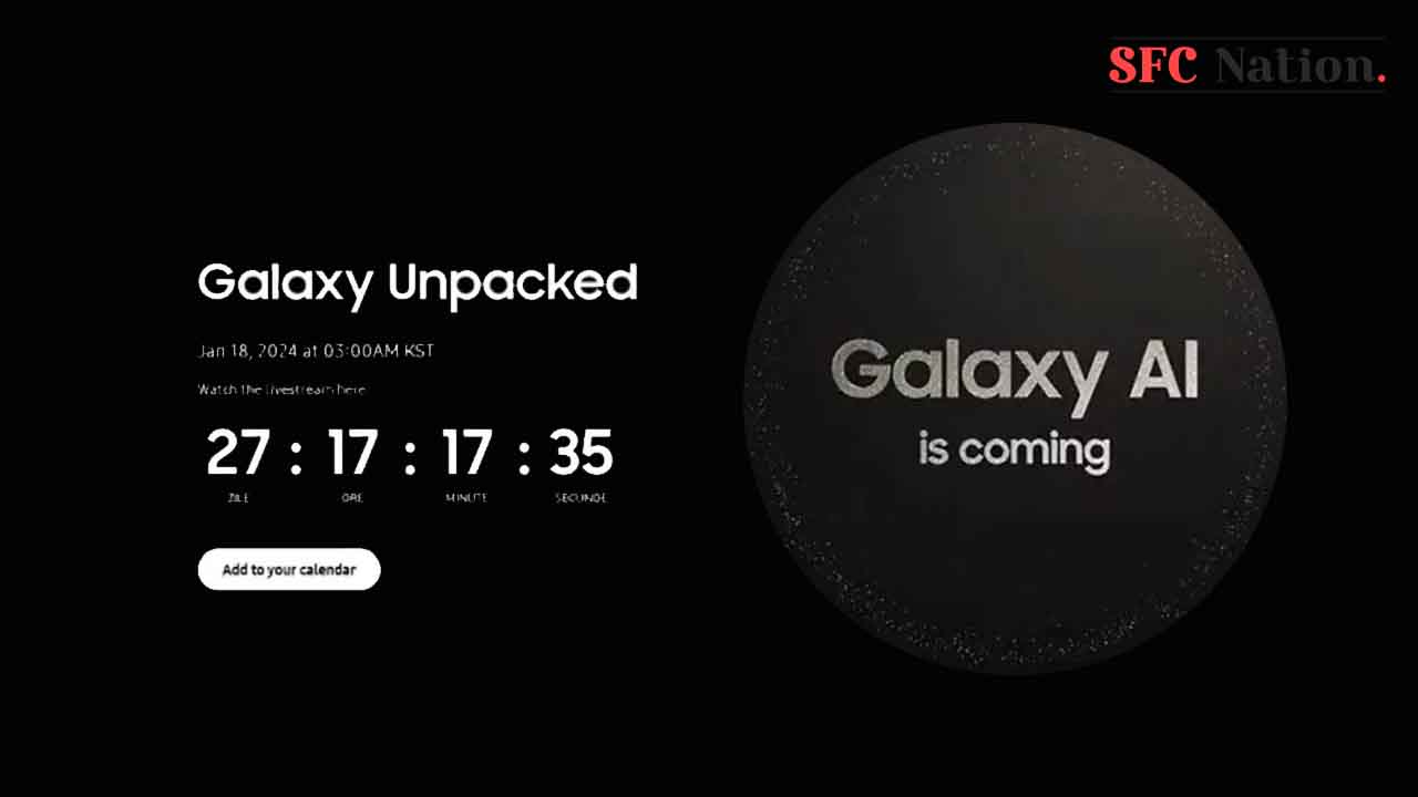 Samsung Galaxy Unpacked 2024 Teaser