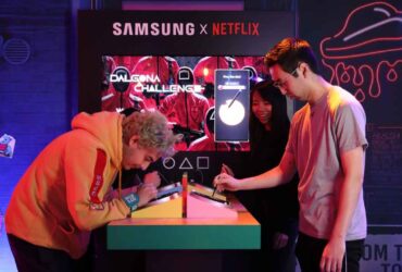 Samsung Netflix Squid Game experience